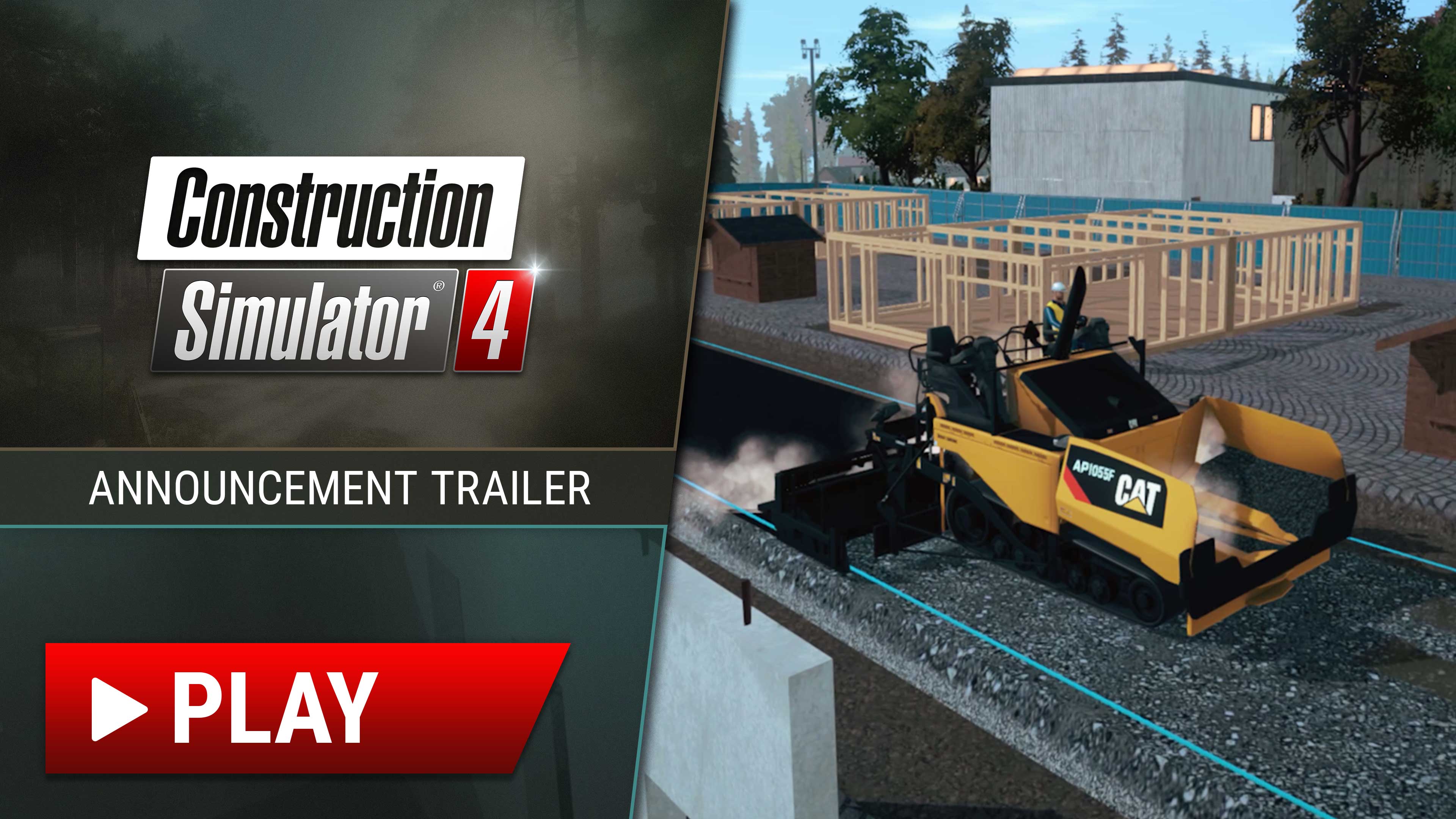 Construction Simulator 4 - Announcement Trailer