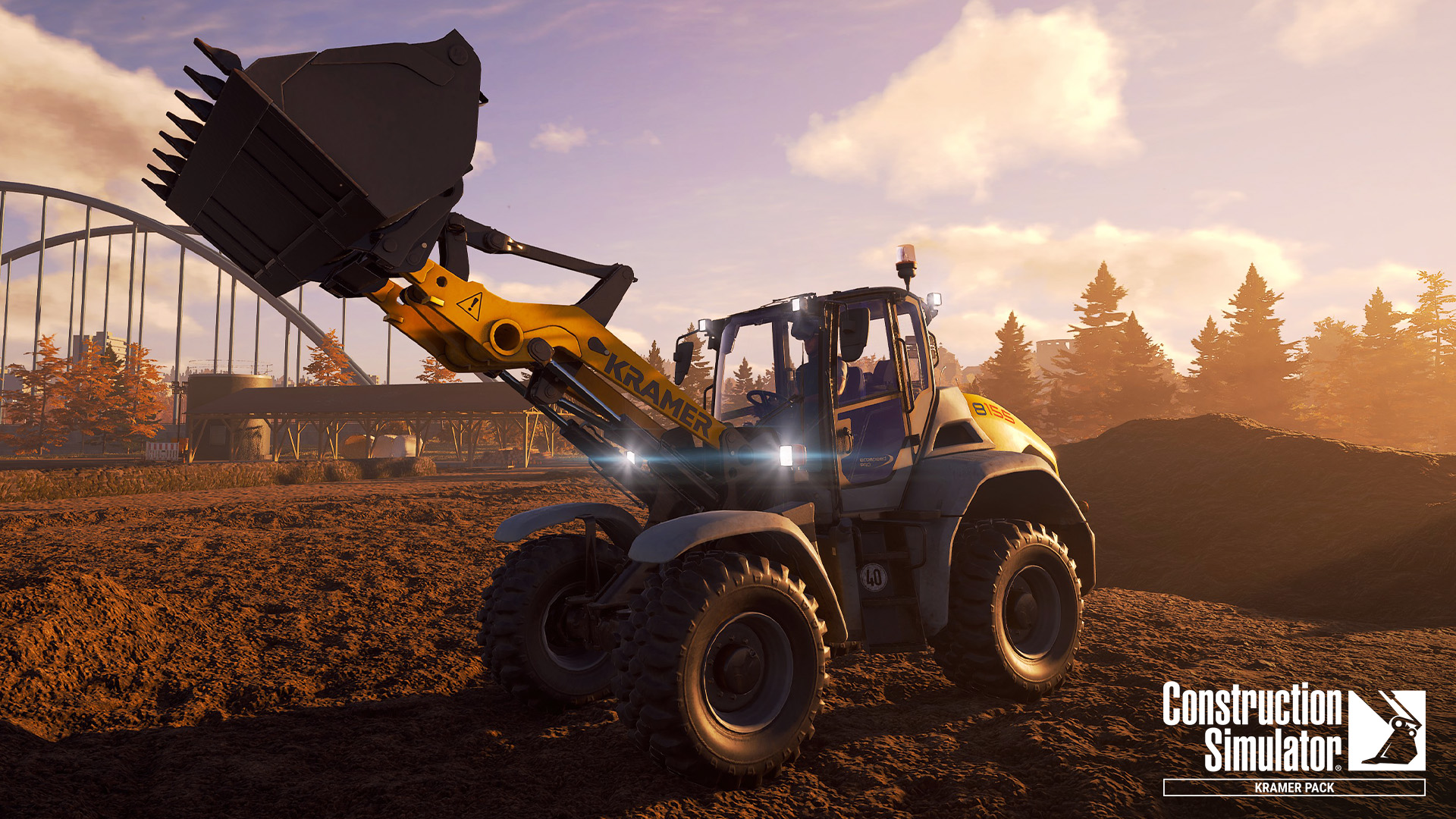 Construction Simulator - Kramer 8155 Wheel Loader